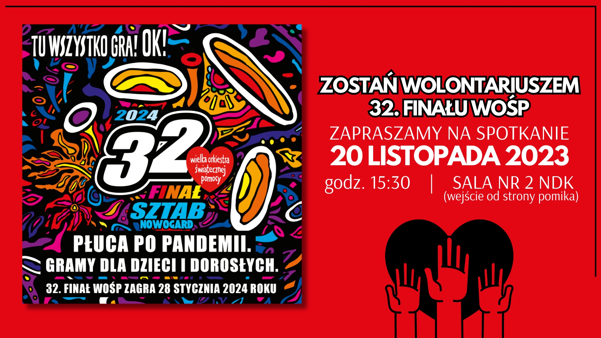 WOŚP | ZOSTAŃ WOLONTARIUSZEM